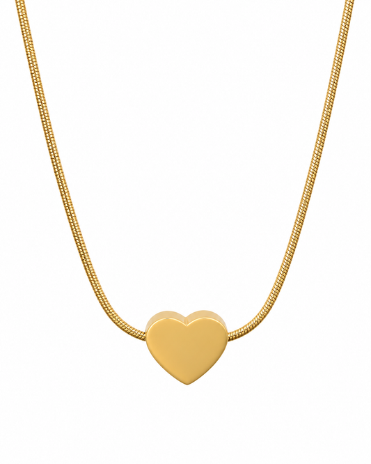 Amour Heart Pendant Necklace