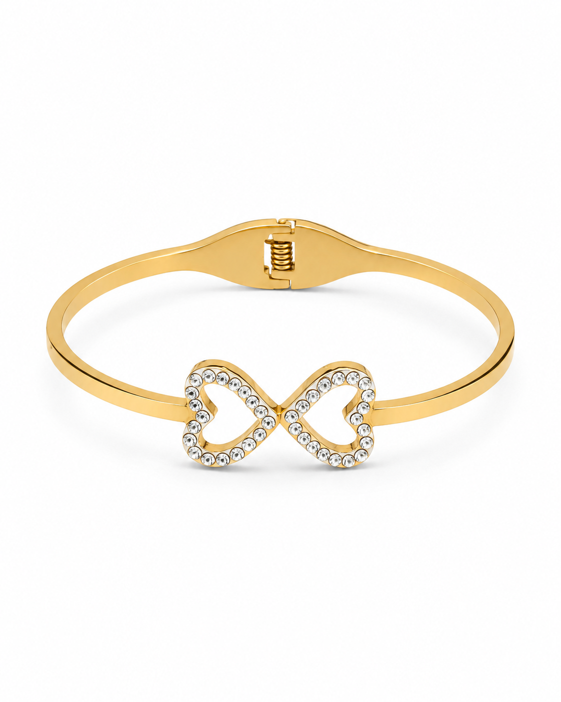 Eternity Infinity Crystal Bracelet | Elegant Gold Bracelet