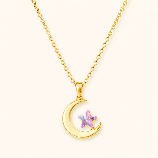 Twilight Moon Charm Pendant