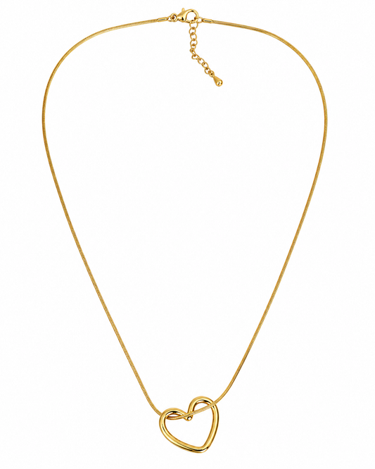Amora Heart Knot Necklace