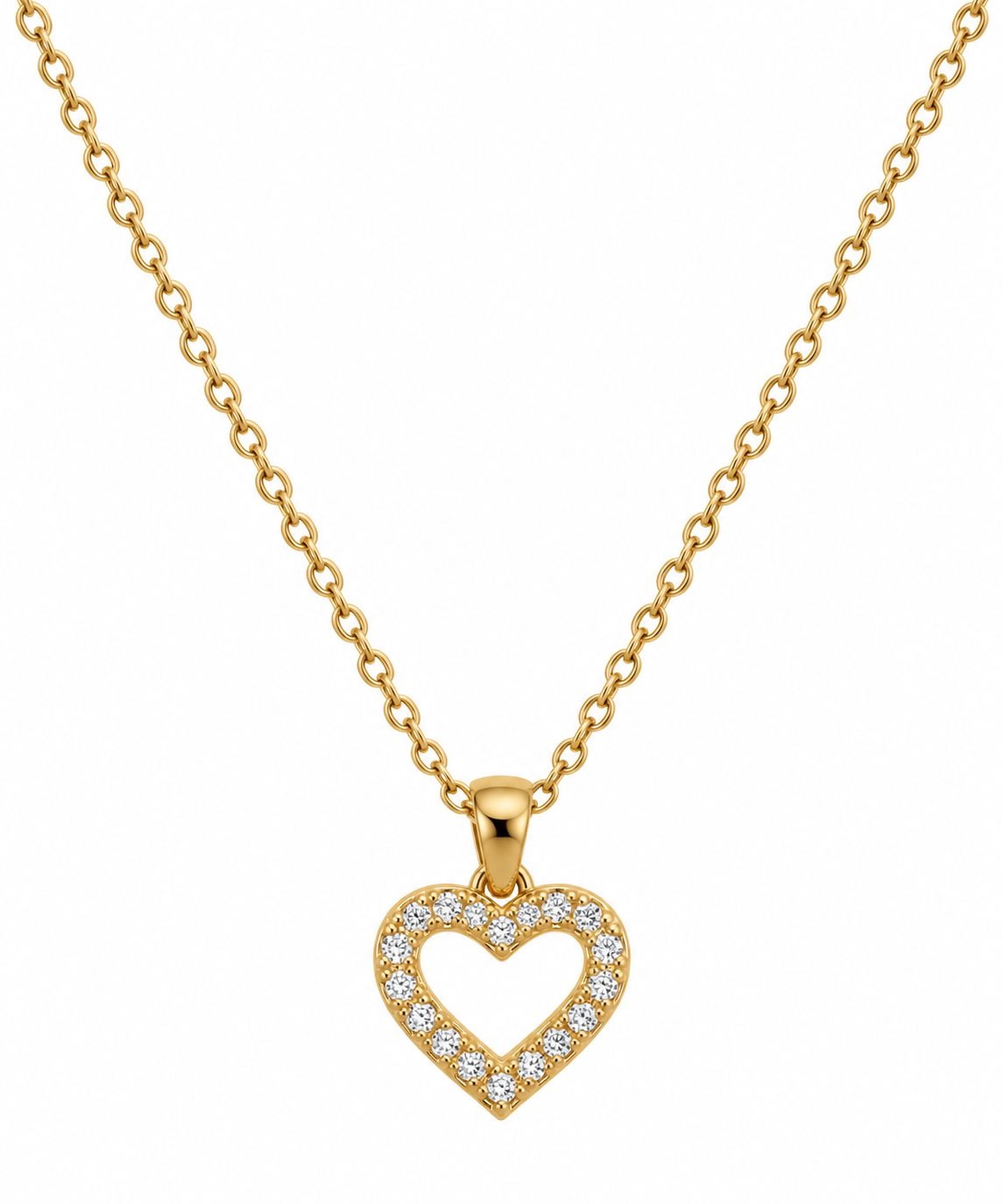 Gold Heart Pendant