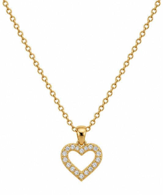 Gold Heart Pendant